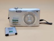 Nikon COOLPIX S3200 16.0MP Digital Camera 6x Optical Zoom *NO CHARGER/NO SD CARD