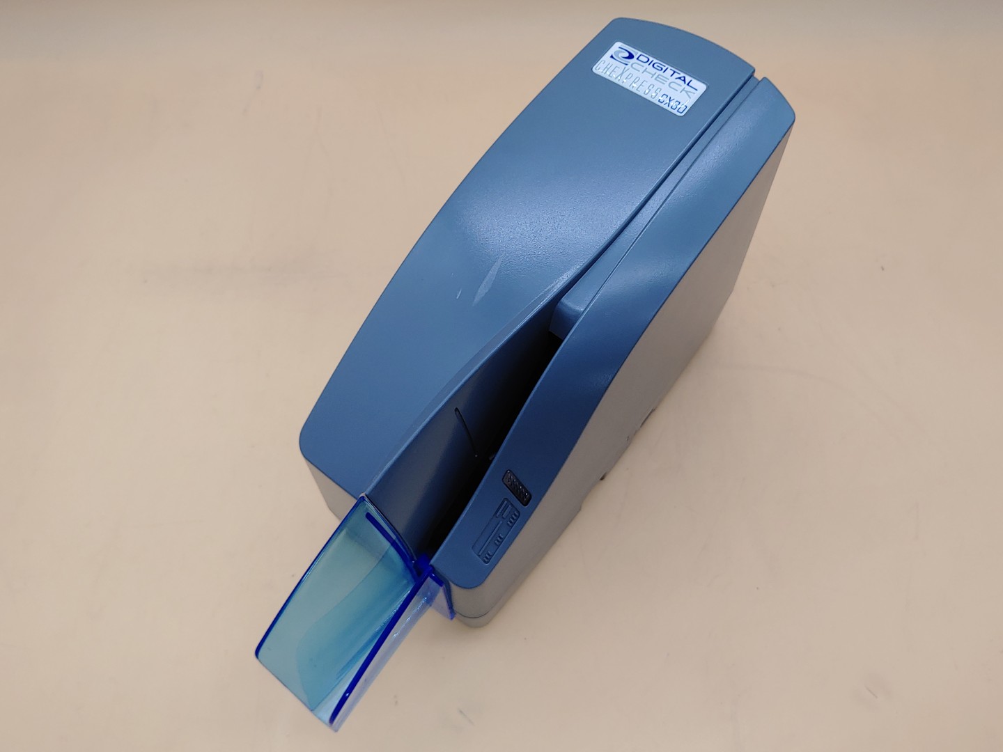 Digital Check CheXpress CX30 Check Scanner w/ Inkjet (152000-02) & Power Adapter - Image 8