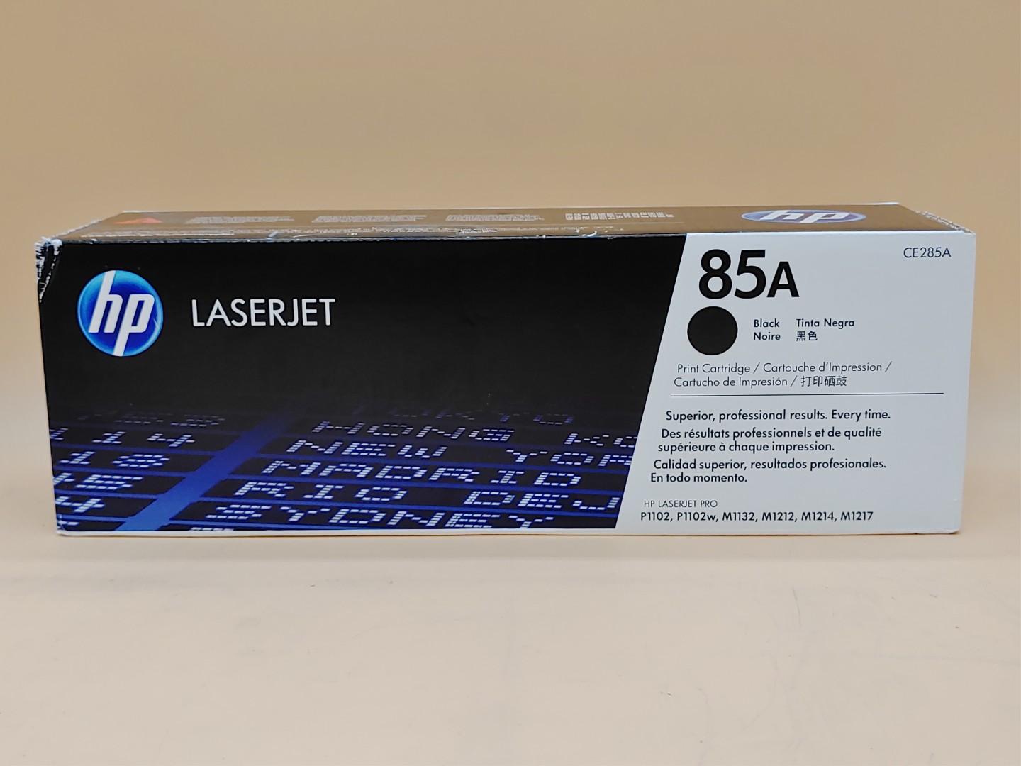 Genuine HP 85A Black LaserJet Toner Cartridge CE285A P1102 P1102w (EXP:7/9/2021)