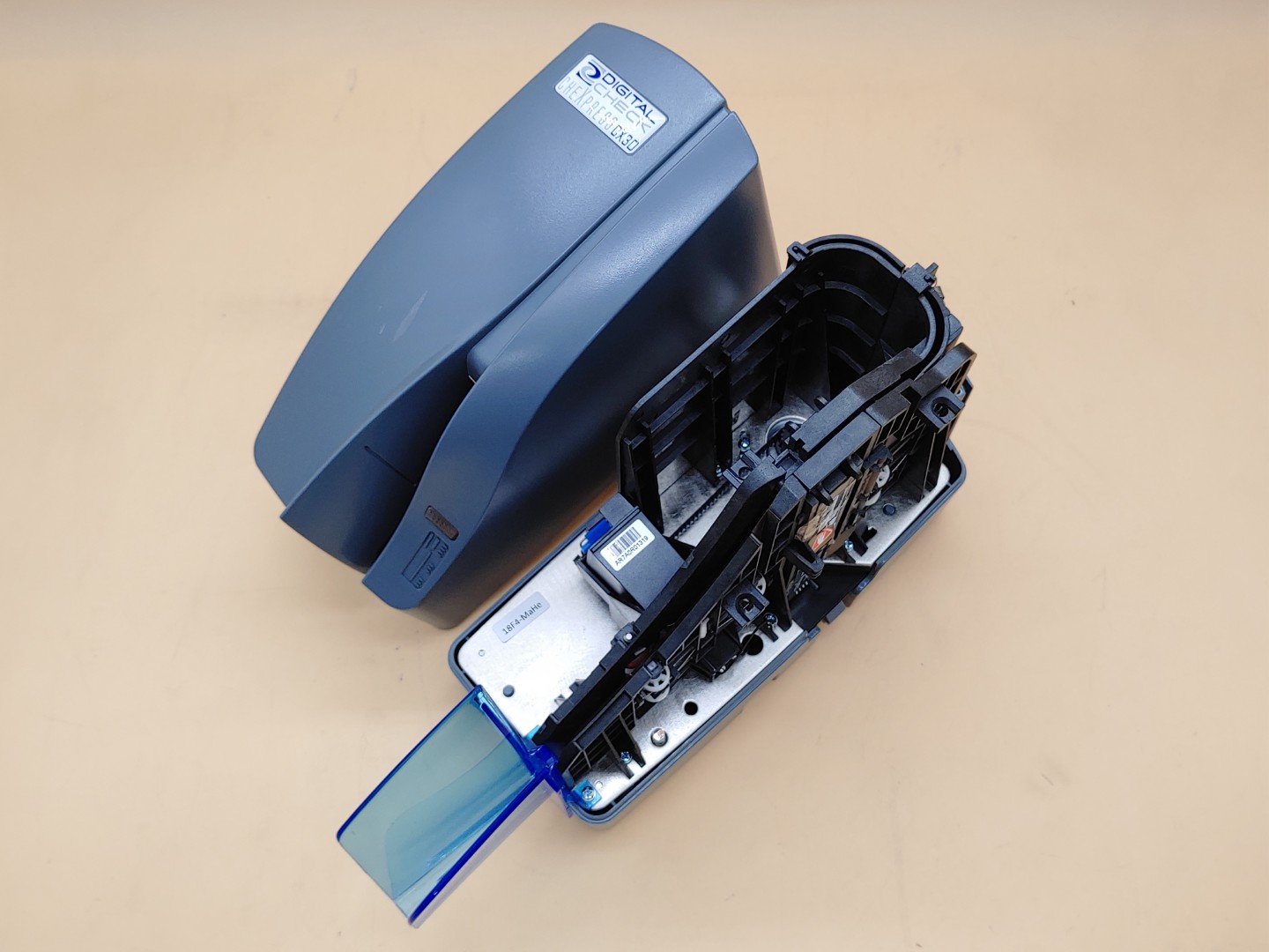 Digital Check CheXpress CX30 Check Scanner w/ Inkjet (152000-02) & Power Adapter - Image 9