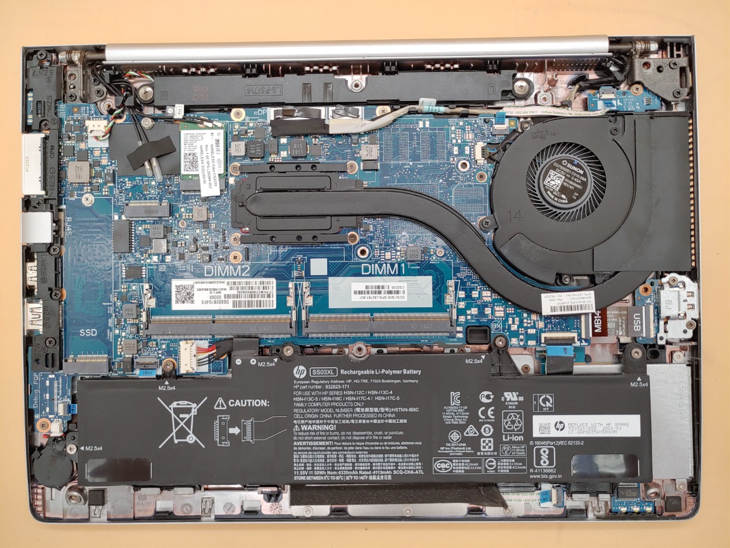 HP EliteBook 840 G6 14" Intel i7-8665U *NO RAM/SSD/OS/AC* *BAD KEYBOARD* *READ* - Image 7