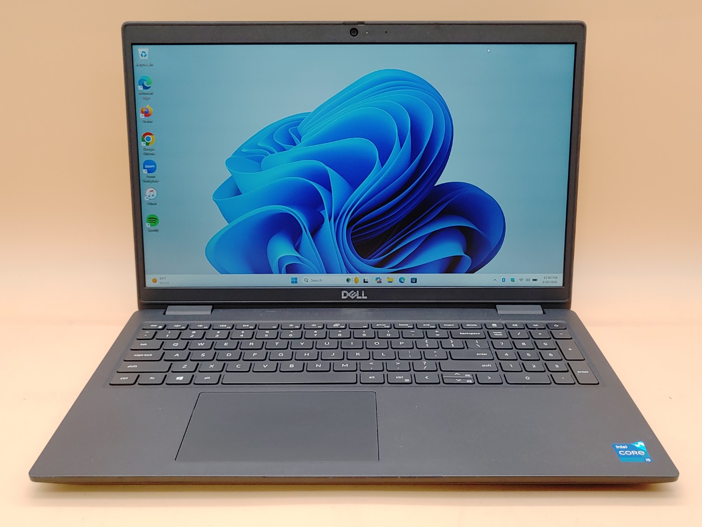 Dell Latitude 3520 15.6" Intel i5-1135G7 8GB 256GB SSD Windows11Pro **NO A/C**