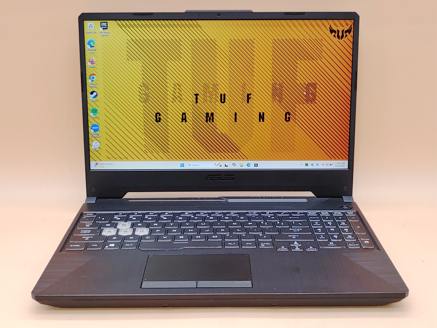Asus TUF Gaming F15 FX506LI 15.6" Intel i5-10300H 16GB 256GB Win11 GTX 1650 Ti - Image 2