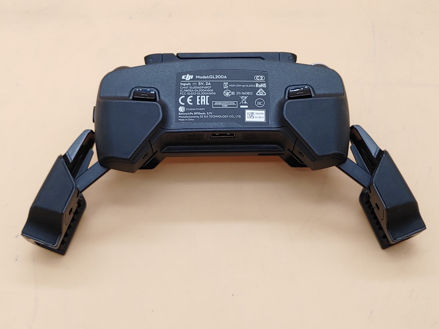 DJI Mavic Pro 4K Quadcopter Drone M1P w/ Remote *UNTESTED/AS-IS* *NO BATTERY* - Image 3