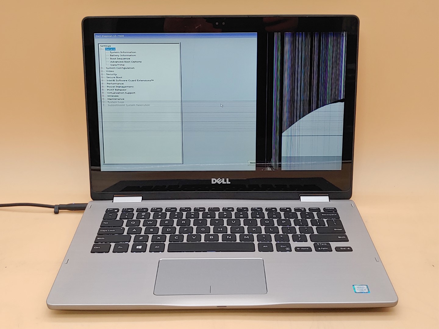 Dell Inspiron 13 7368 2-in-1 i5-6200U *NO RAM/SSD/BATT/AC* *CRACKED SCREEN**READ