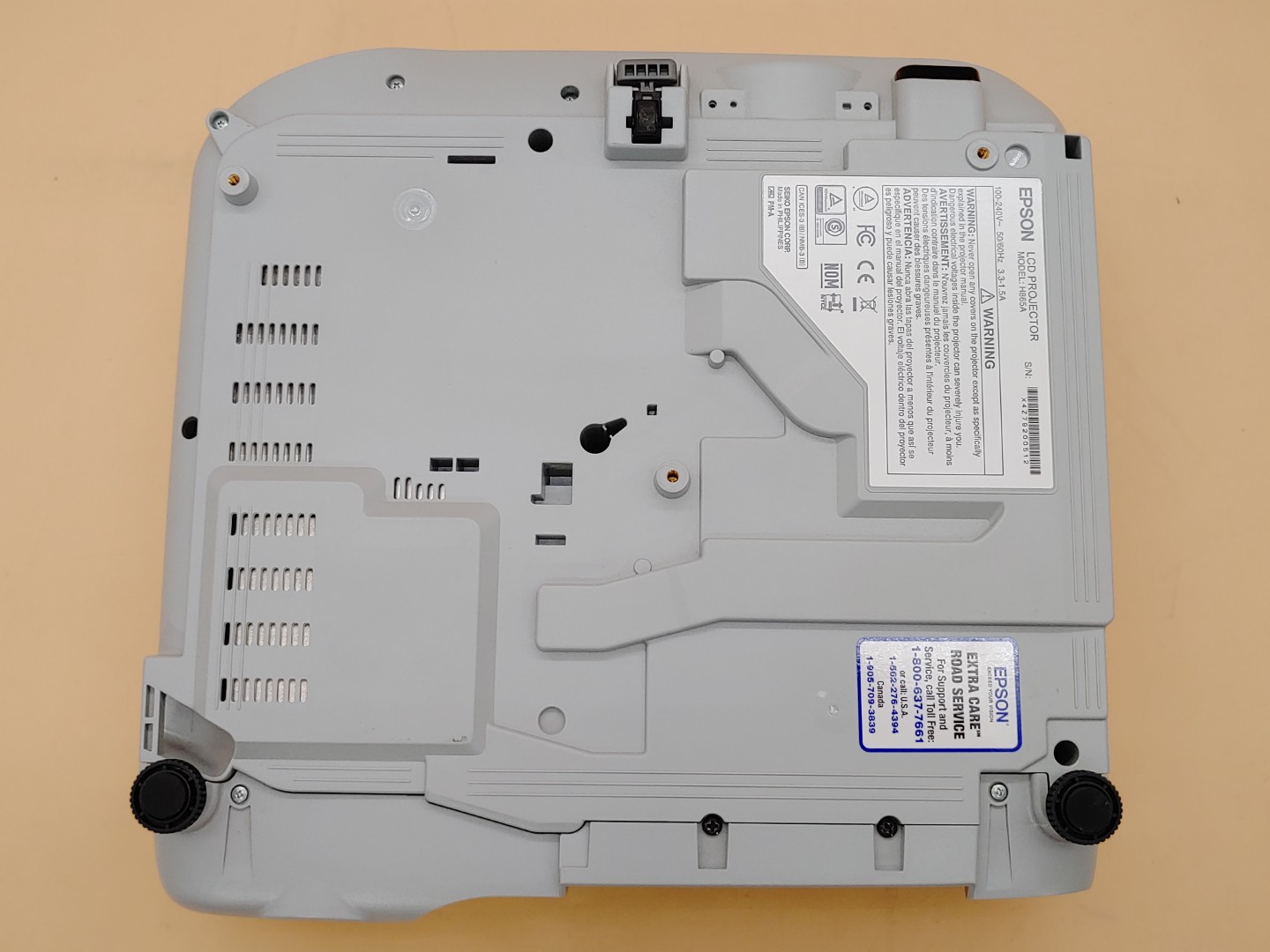 Epson PowerLite 970 3LCD Projector 4000 Lumen ANSI HD 1080p H865A (2059 Hours) - Image 10