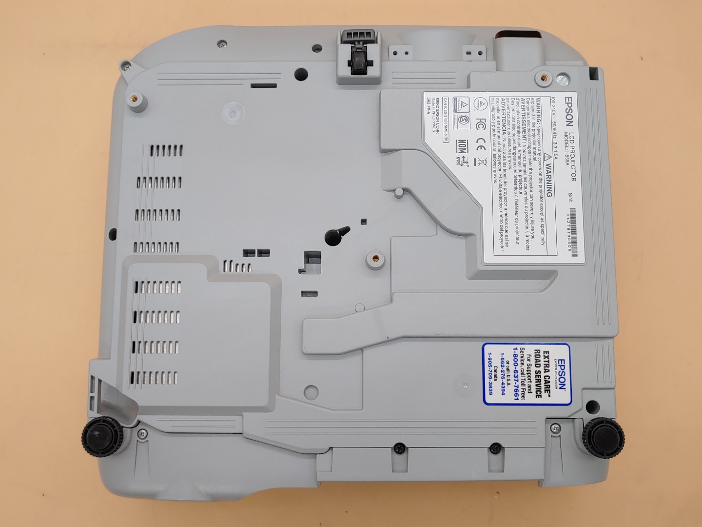 Epson PowerLite 970 3LCD Projector 4000 Lumen ANSI HD 1080p H865A (1506 Hours) - Image 9