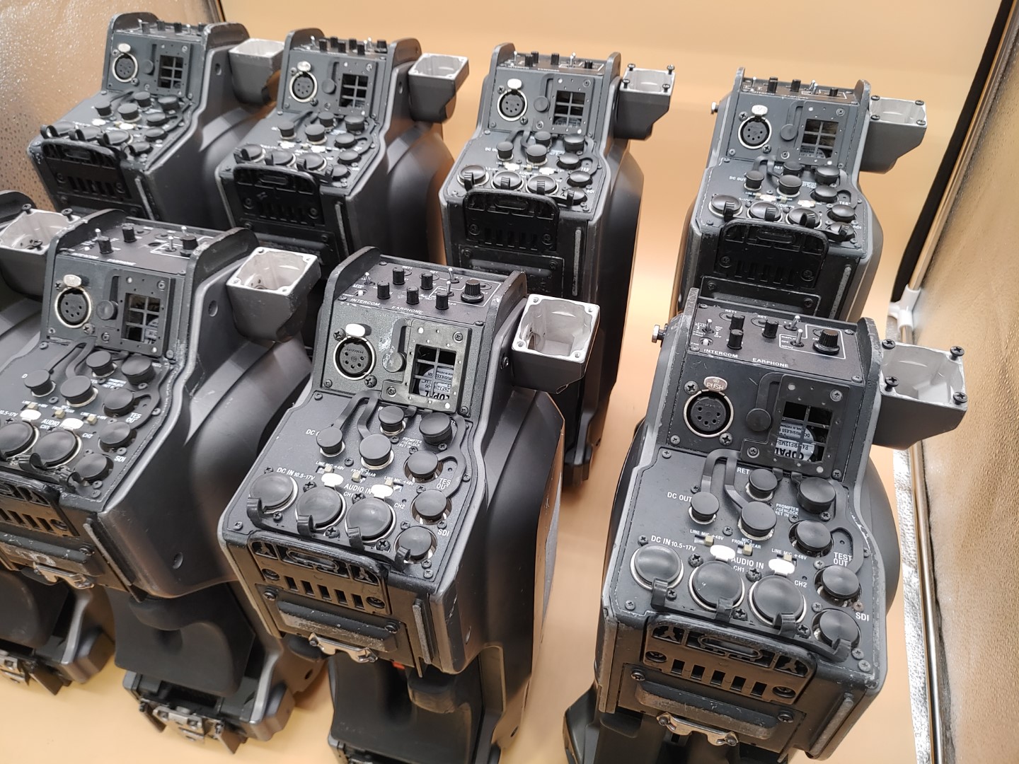 LOT of (8) Sony HXC-100 HD Triax Studio Pro Color Camera *POWER TEST ONLY* *READ - Image 7