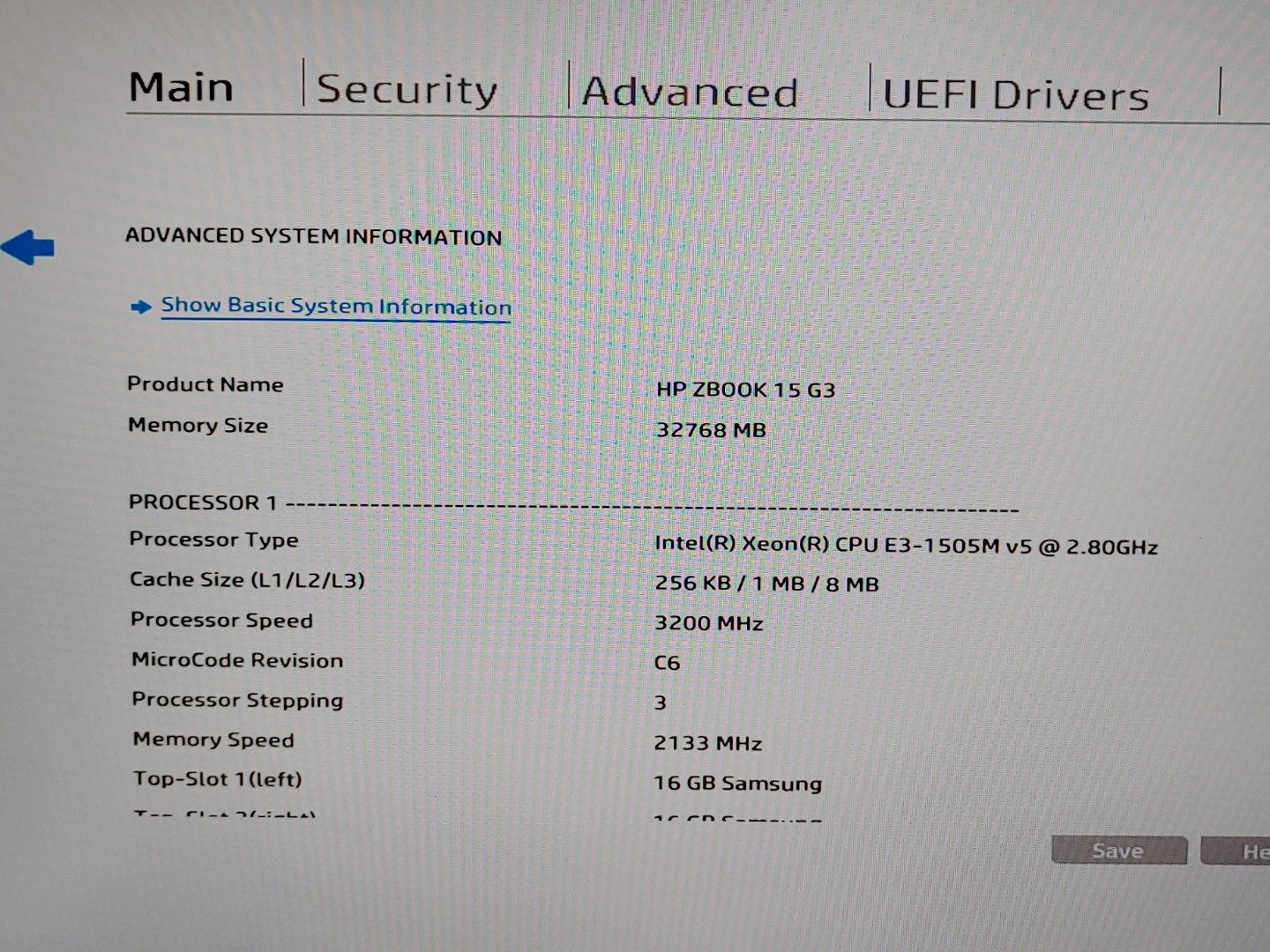 HP ZBook 15 G3 Xeon E3-1505M v5 32GB 512GB M2000M **BAD BATTERY** *NO OS/NO AC* - Image 8