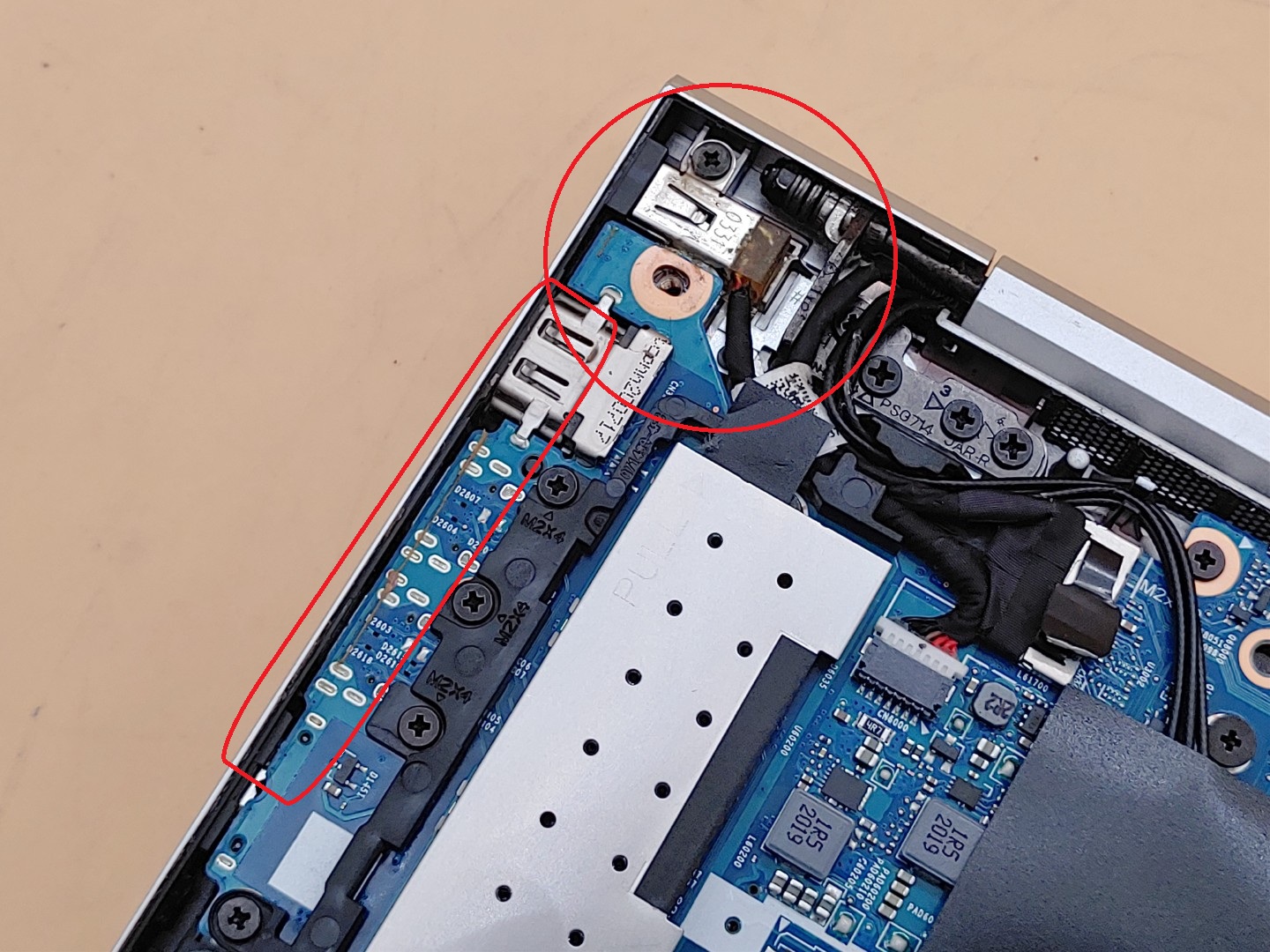 HP EliteBook 840 G7 14" i5-10210U 16GB *NO SSD/NO OS/NO AC* *LIQUID SPILL* *READ - Image 9