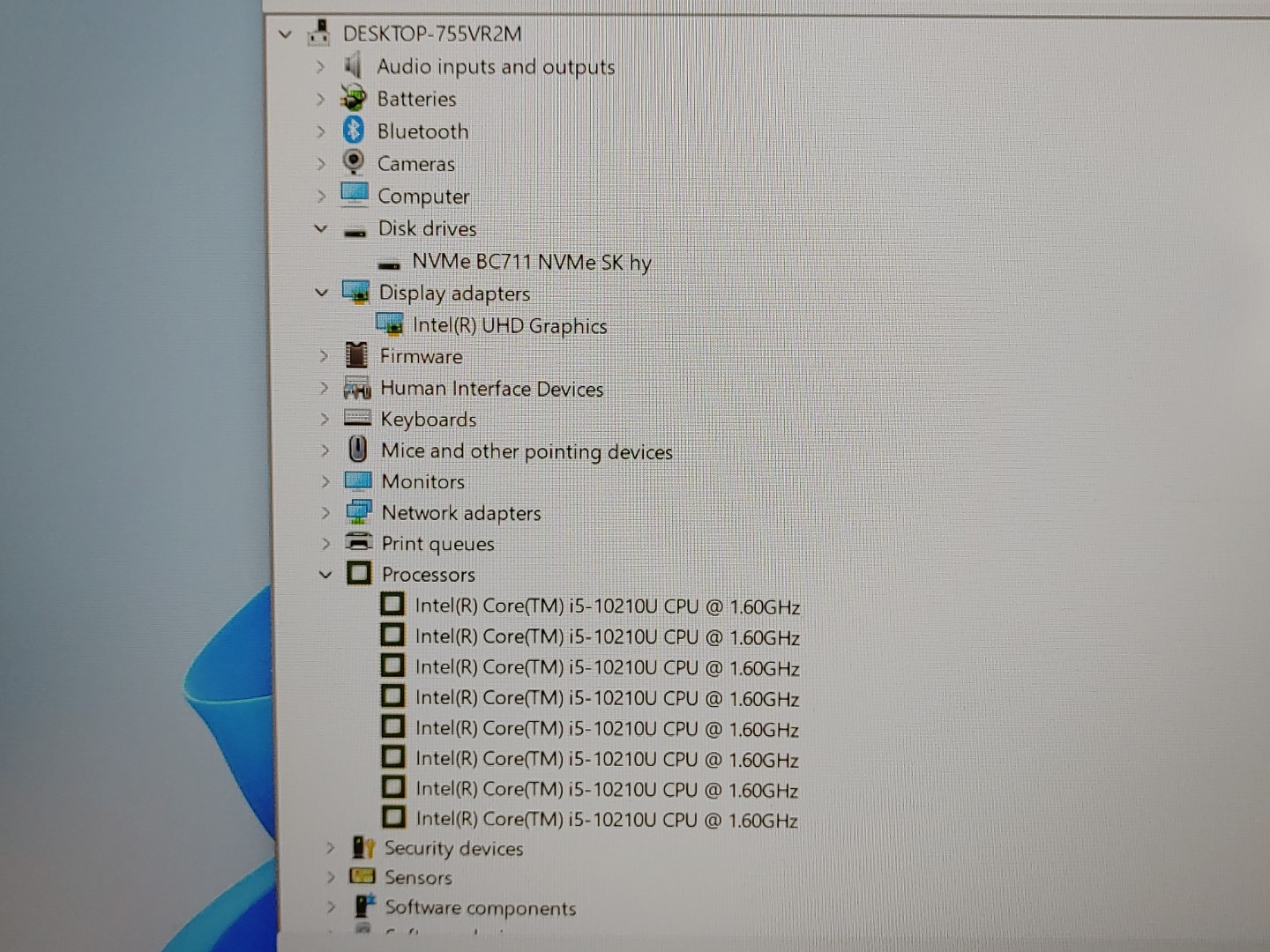 Dell Vostro 5590 15.6" Intel i5-10210U 16GB 256GB Windows11Pro **NO A/C** *READ* - Image 10