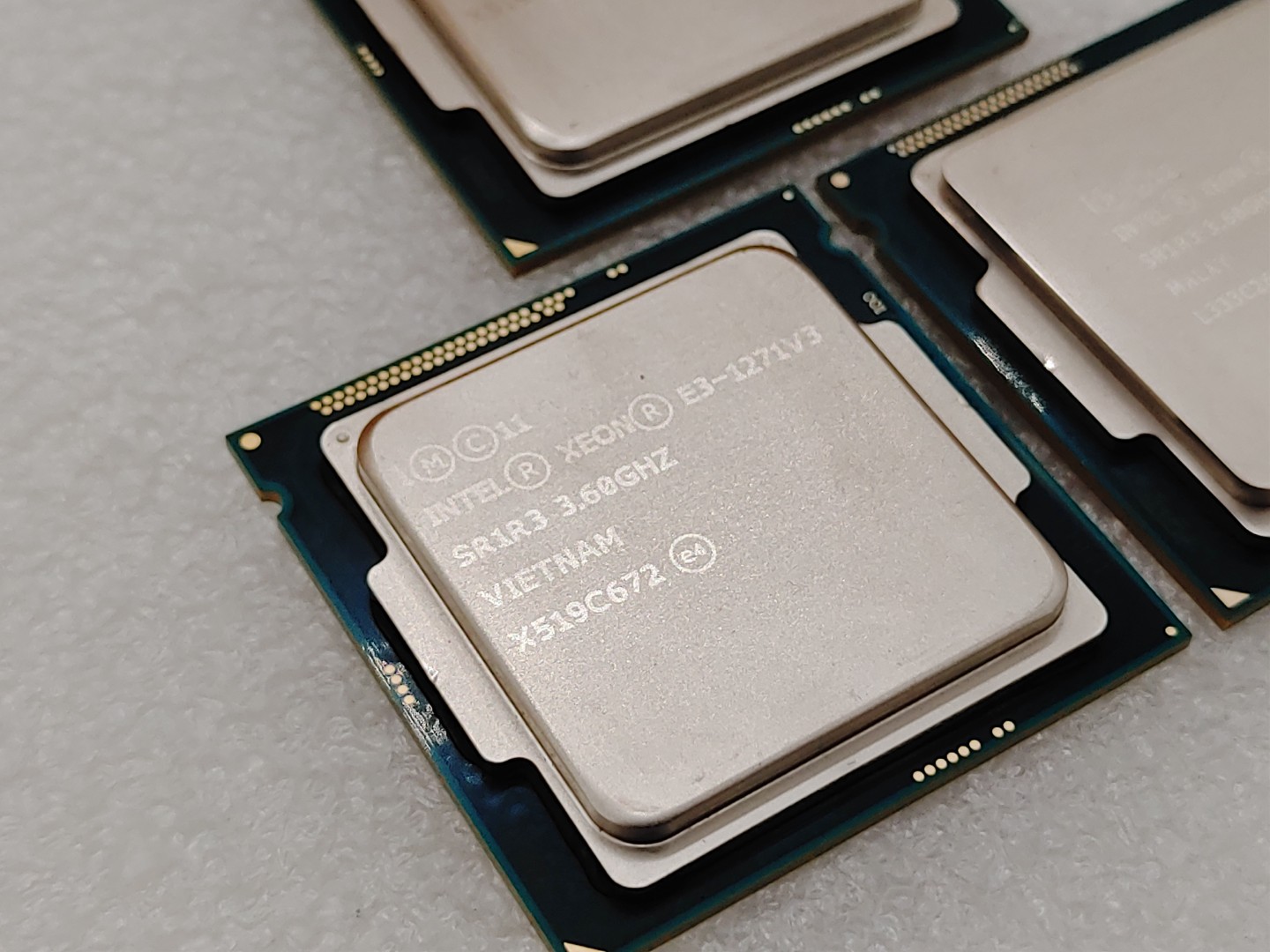 Intel Xeon E3-1271 v3 SR1R3 3.60GHz 8MB 4-Core LGA1150 CPU Processor LOT of (3) - Image 2