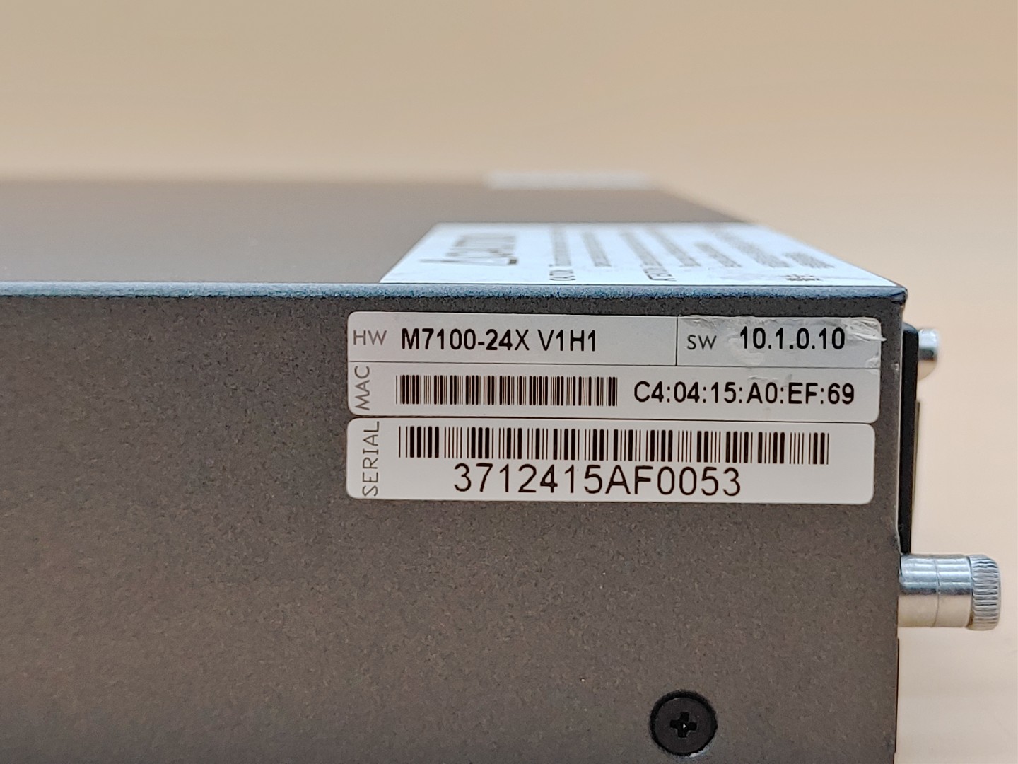 Netgear ProSafe M7100-24X V1H1 10G L2+ 24-Port Managed Switch w/ x2 PSU & Ears - Image 7