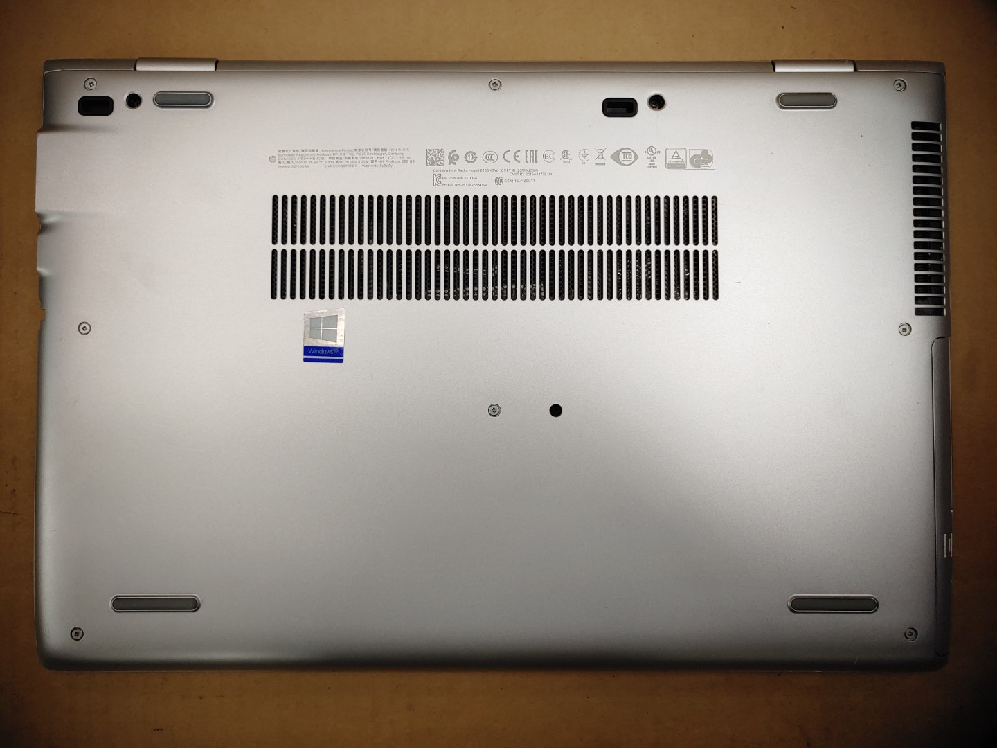 HP ProBook 650 G4 15.6" Intel i5-7200U✔ **NO RAM/NO HDD/NO AC** *BIOS PASSWORD* - Image 6