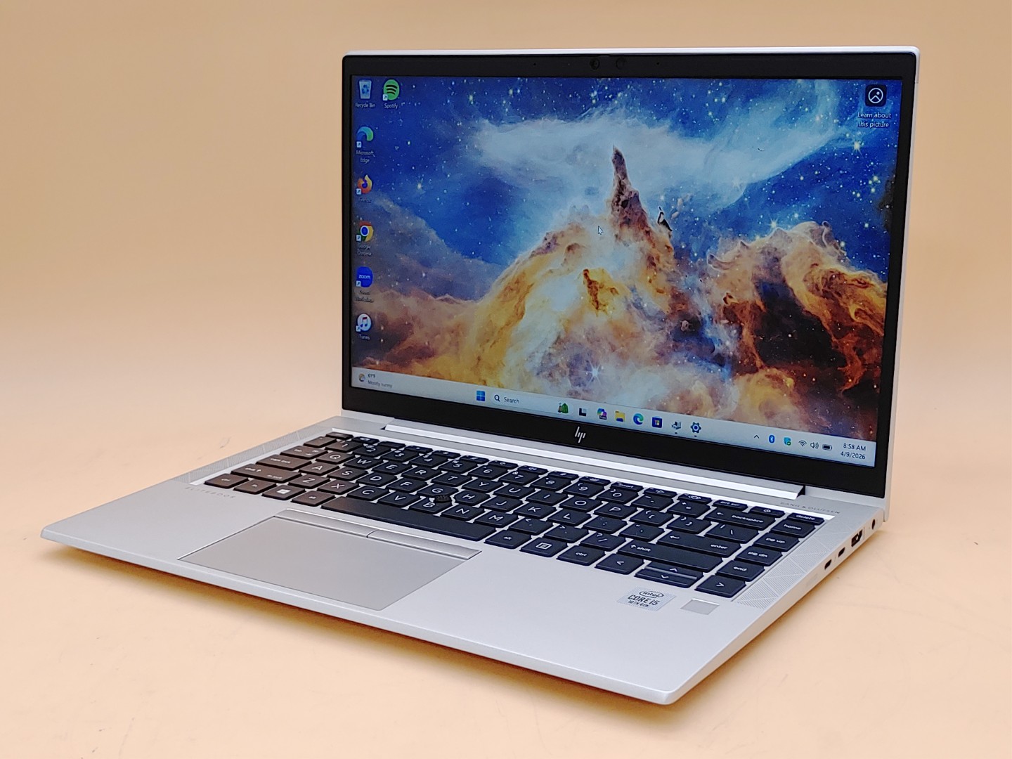 HP EliteBook 840 G7 14-inch Intel i5-10210U 16GB 512GB Windows11Pro **NO A/C**