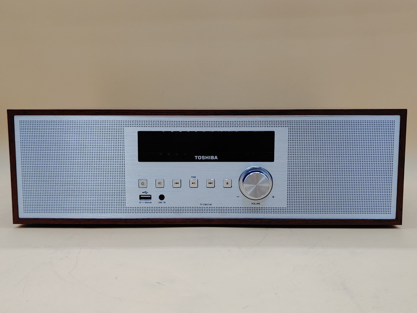 Toshiba TY-CWU700 All-in-One Wireless BT CD Player Speaker System **NO REMOTE** - Image 2