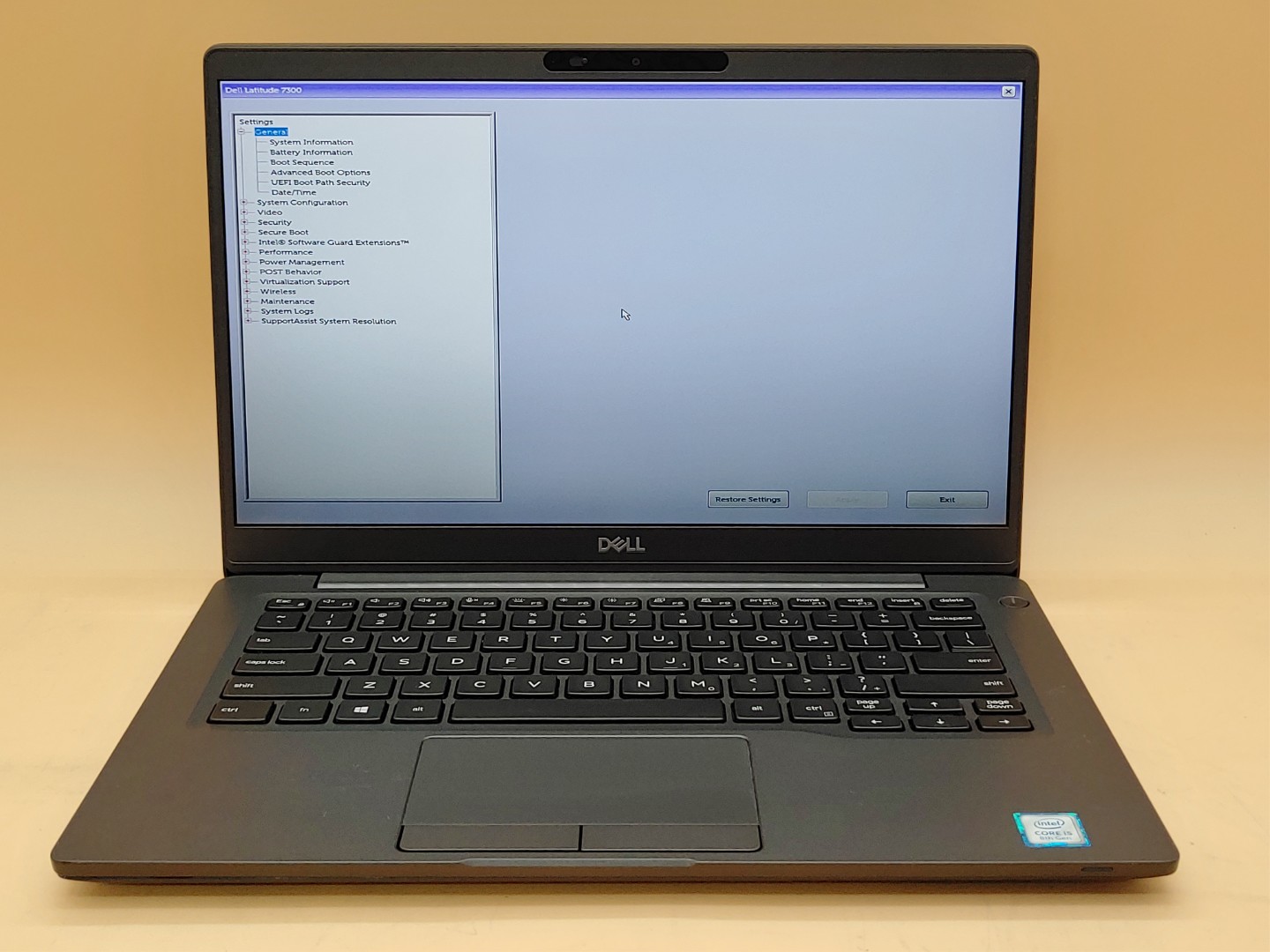Dell Latitude 7300 13.3" Intel i5-8265U **NO RAM/NO SSD/NO OS/NO AC* **READ**