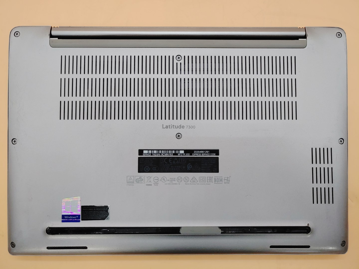 Dell Latitude 7300 13.3" Touch i5-8365U 8GB 256GB Win11Pro *NO A/C* **READ** - Image 6