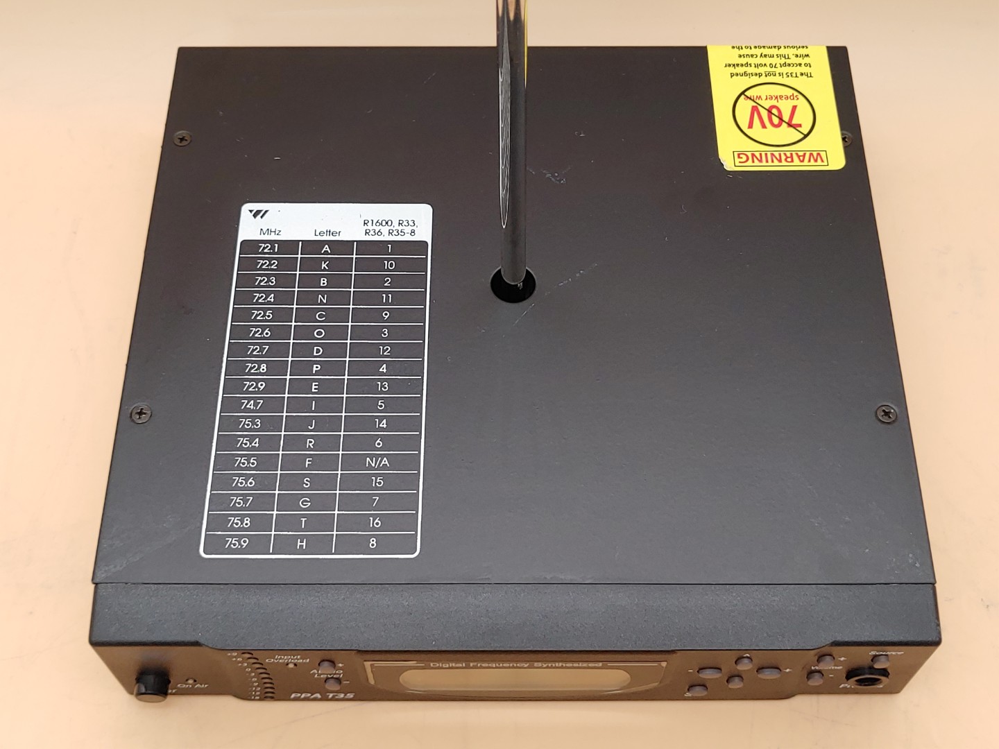 Williams Sound PPA T35 Personal PA Transmitter w/ OEM Power Adapter + Antenna - Image 5