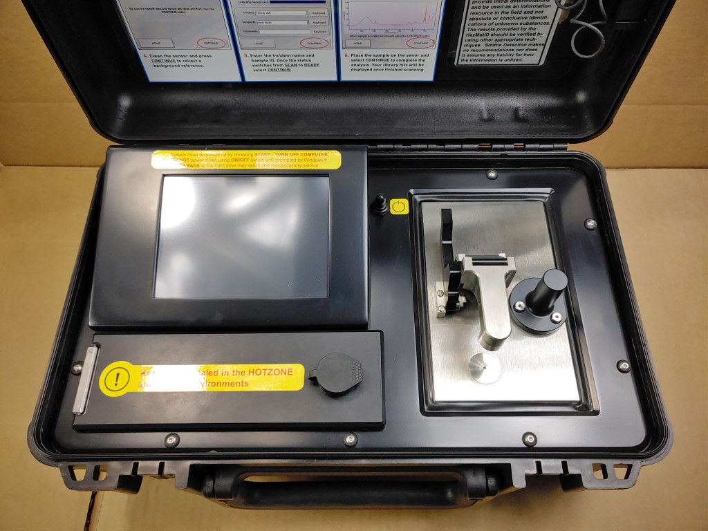 Smiths Detection 023-1005 HazMatID Command System ✔✔✔✔ *NO POWER ADAPTER* - Image 4
