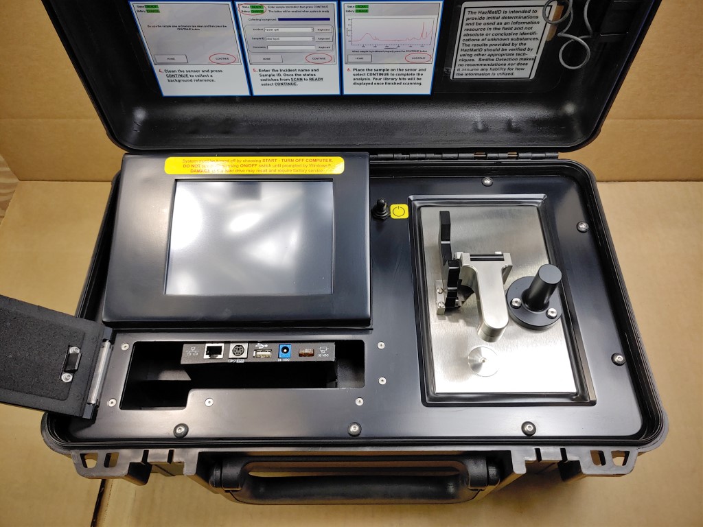 Smiths Detection 023-1005 HazMatID Command System ✔✔✔✔ *NO POWER ADAPTER* - Image 5