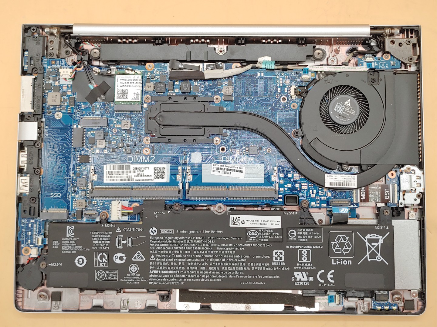 HP EliteBook 840 G6 14-inch Intel Core i7-8665U *NO RAM/NO SSD/NO AC* ***READ*** - Image 7