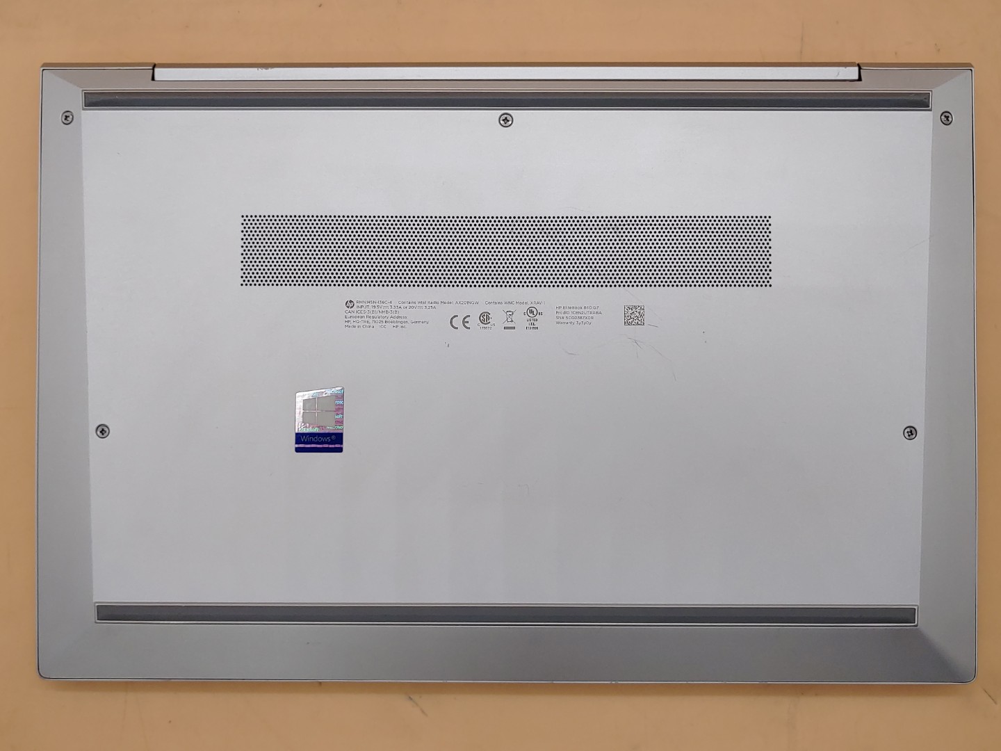HP EliteBook 840 G7 14" Intel i5-10210U 16GB RAM 512GB SSD **NO OS/NO AC** - Image 6