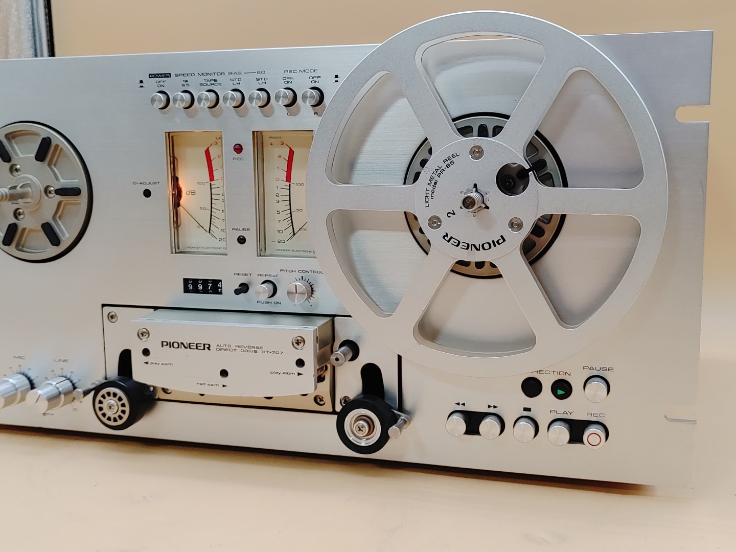 Pioneer RT-707 Reel-to-Reel Tape Recorder **POWER ON TESTED ONLY** - Image 3