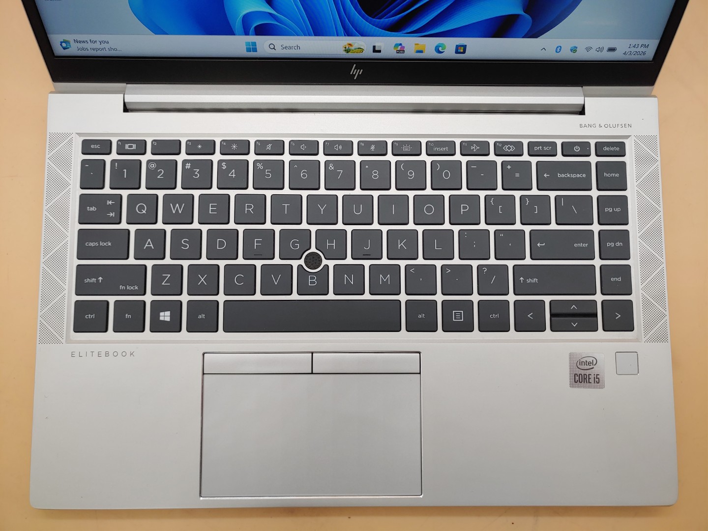 HP EliteBook 840 G7 14" Intel i5-10210U 16GB 512GB Win11Pro *NO A/C **READ*** - Image 4