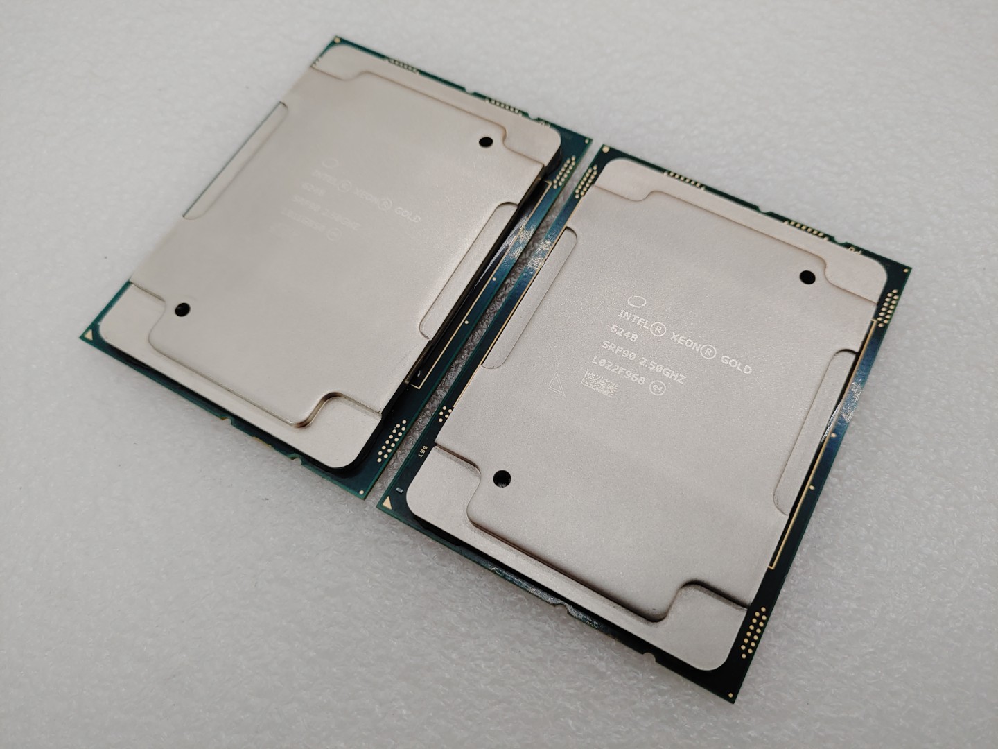 Intel Xeon Gold 6248 2.50GHz 20-Core SRF90 LGA3647 27.5MB Server CPU -LOT of (2) - Image 2