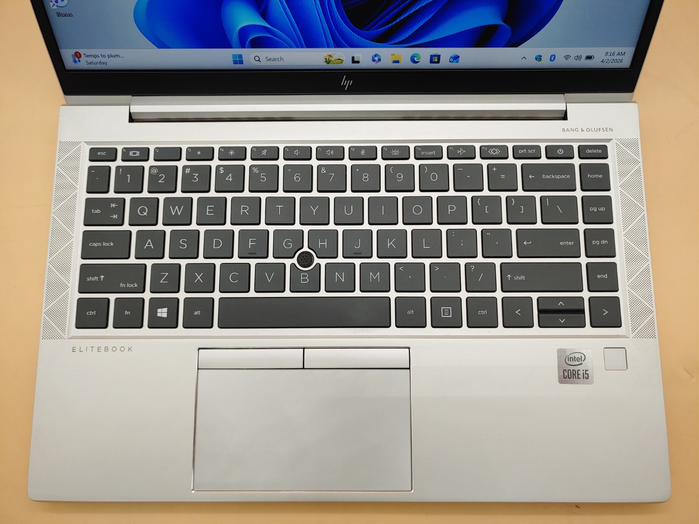 HP EliteBook 840 G7 14" Intel Core i5-10210U 16GB 512GB SSD Win11Pro *NO A/C* - Image 5