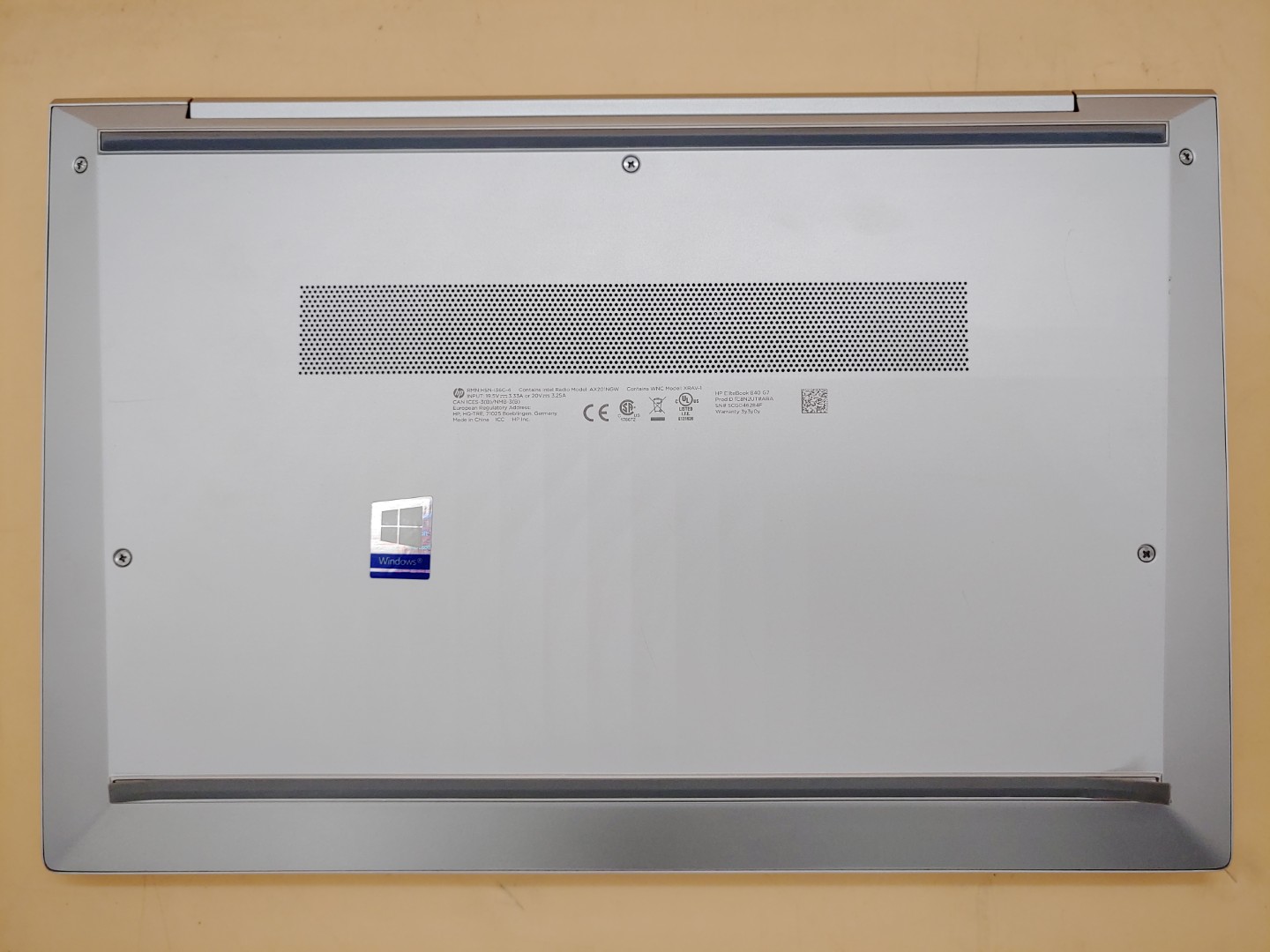 HP EliteBook 840 G7 14" Intel i5-10210U 16GB 512GB SSD *NO OS/NO AC* *READ* - Image 6