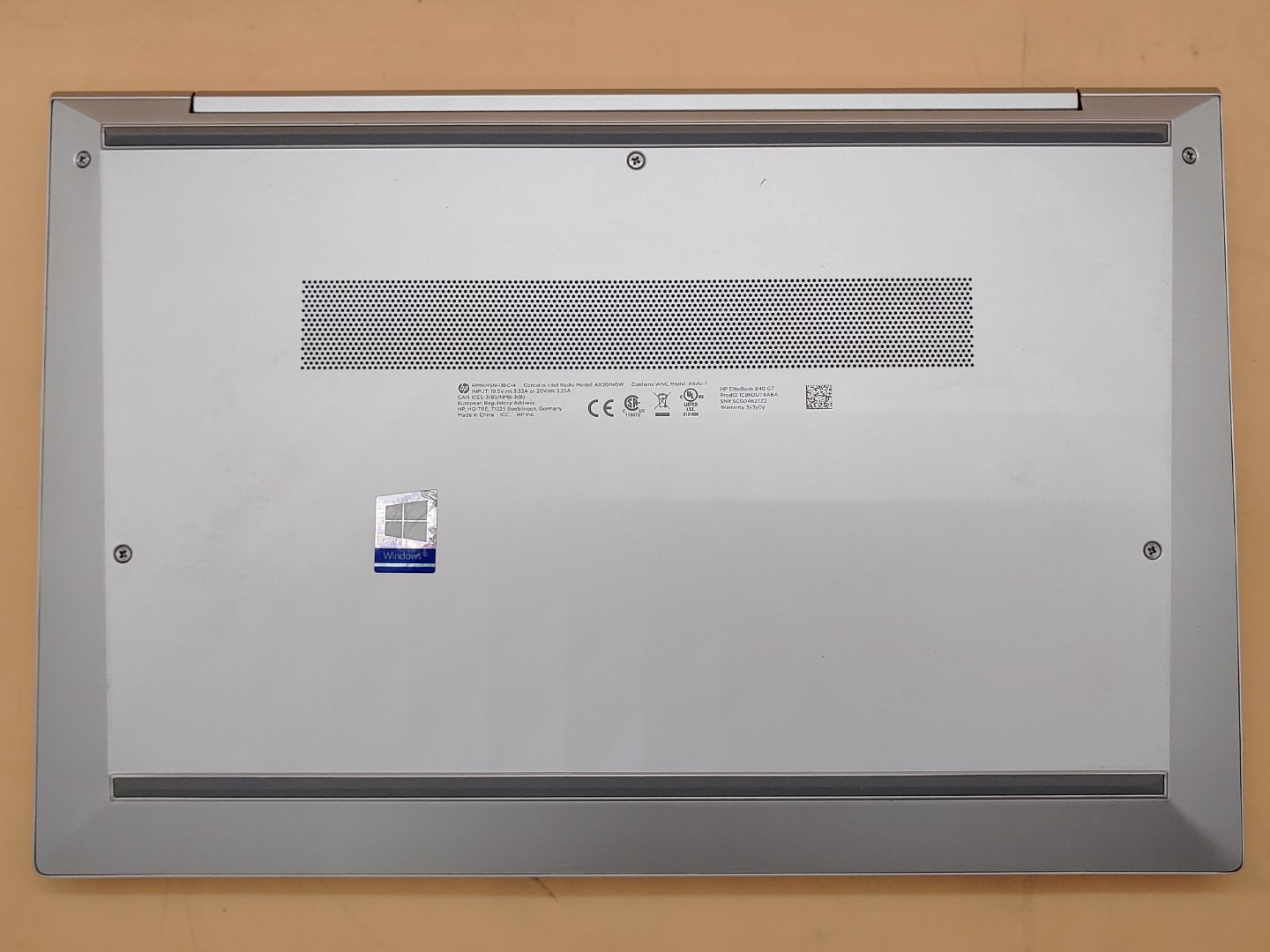 HP EliteBook 840 G7 14-inch Intel i5-10210U 16GB 512GB Win11Pro *NO A/C* **READ* - Image 7