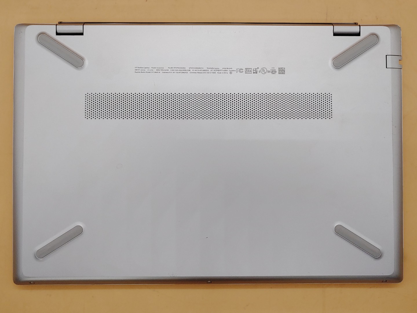 HP Pavilion 15-cs0053cl 15.6" i5-8250U 12GB 128GB SSD + 1TB HDD **NO OS/NO AC** - Image 6