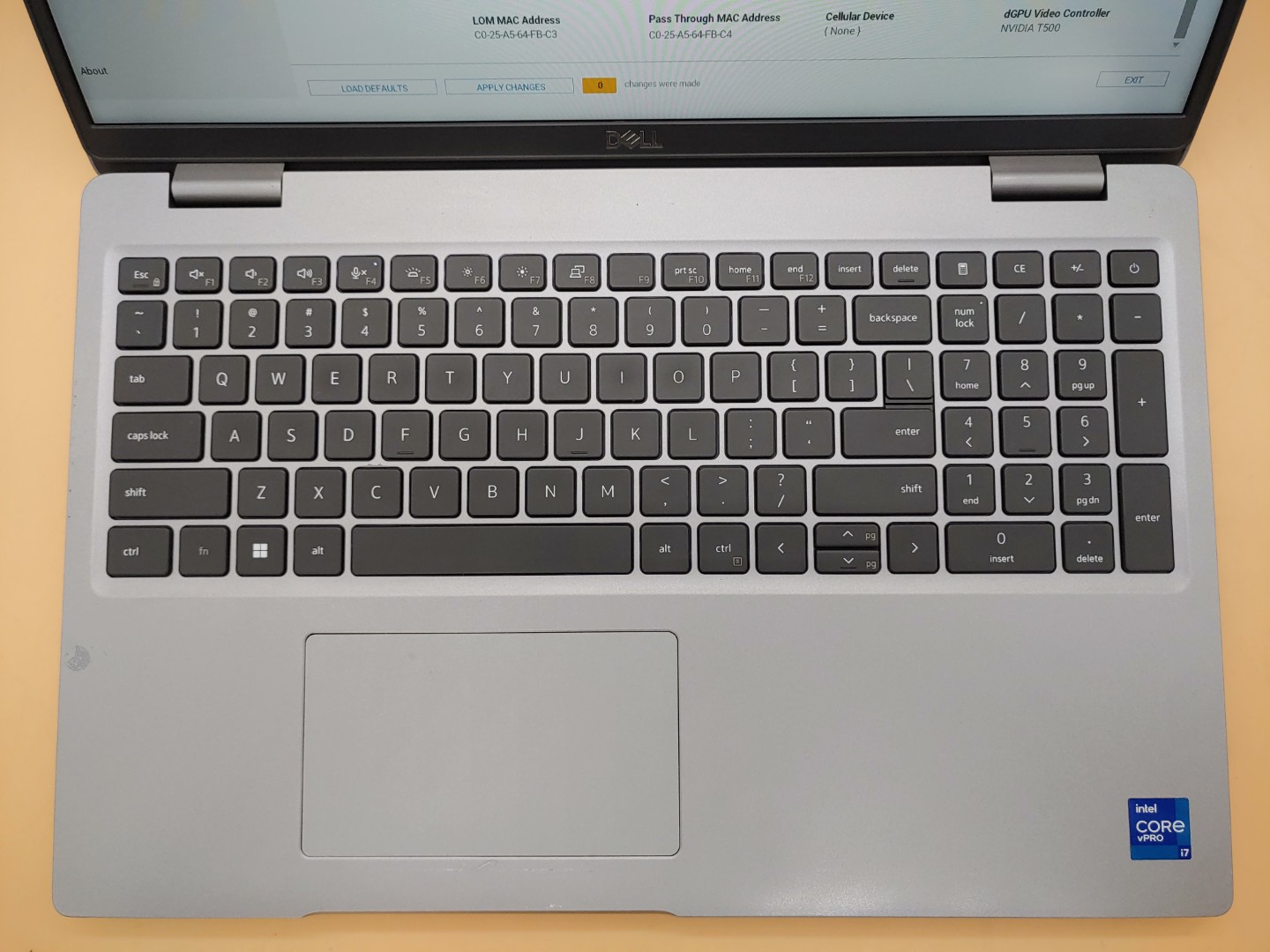 Dell Precision 3560 15.6" Intel i7-1185G7 16GB NVIDIA T500 *NO SSD/NO OS/NO AC** - Image 4