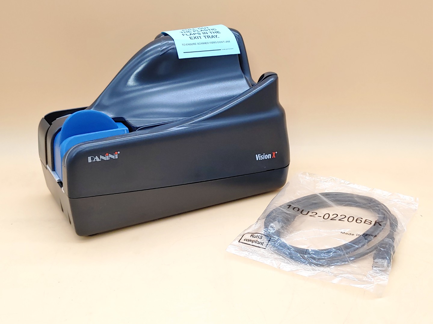 Panini Vision X Duplex Check Reader Scanner w/ USB Cable (Grade A) **NO A/C**