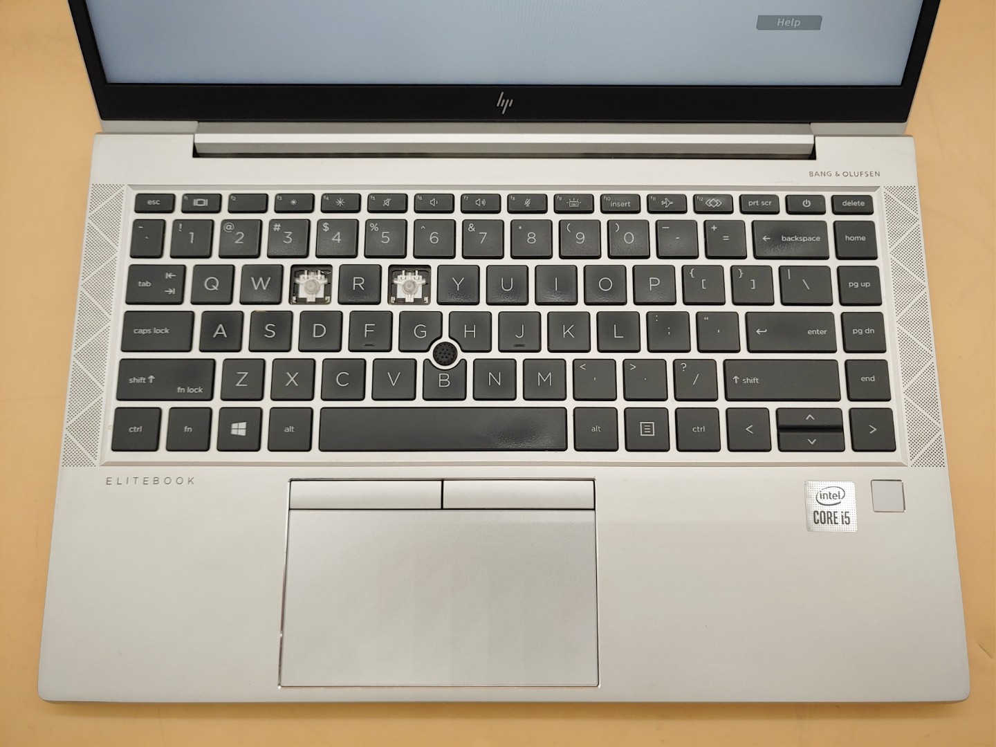 HP EliteBook 840 G7 14" i5-10210U 16GB *NO SSD/NO OS/NO AC* *LIQUID SPILL* *READ - Image 4