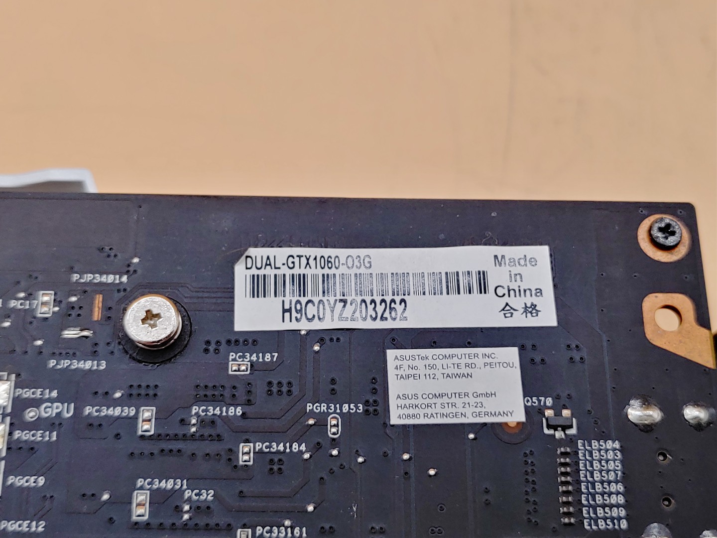 ASUS Dual GeForce GTX 1060 3GB GDDR5 PCIe Graphic Card (DUAL-GTX1060-O3G) - Image 8