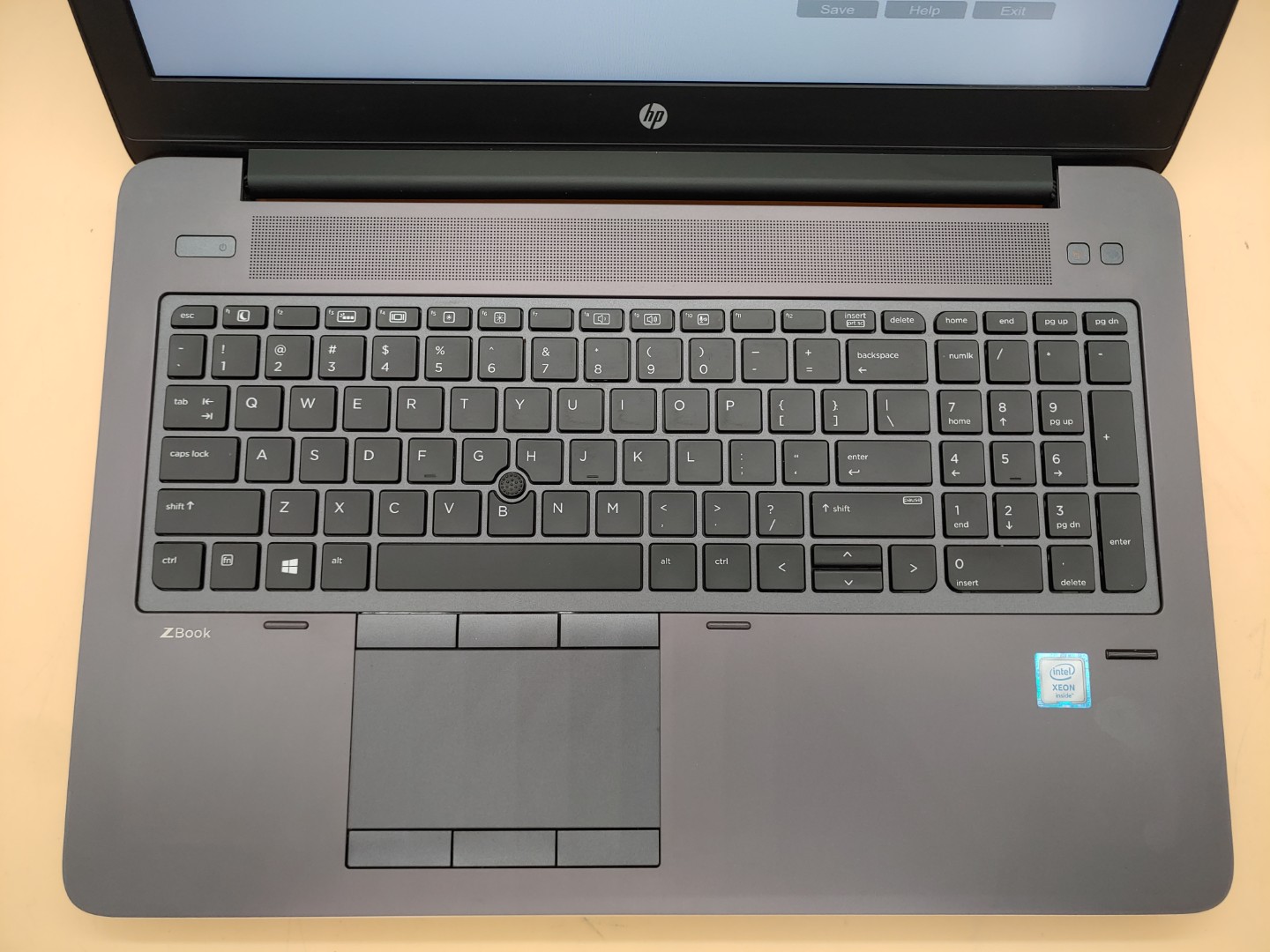 HP ZBook 15 G3 Intel Xeon E3-1505M v5 32GB RAM 512GB SSD M2000M **NO OS/ NO AC** - Image 4