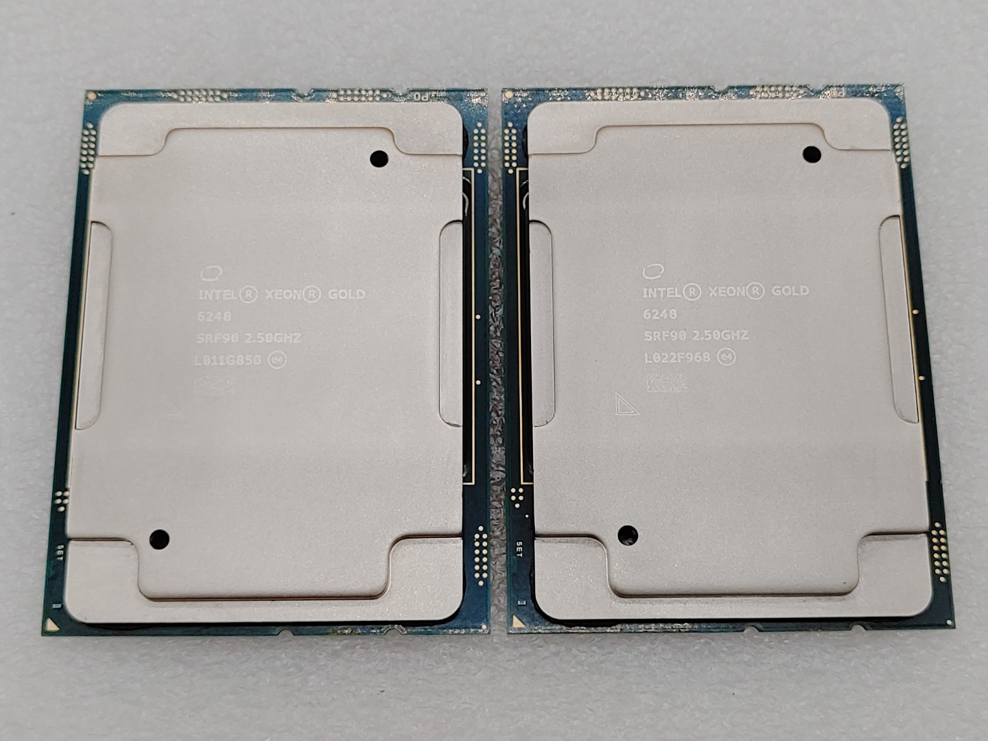 Intel Xeon Gold 6248 2.50GHz 20-Core SRF90 LGA3647 27.5MB Server CPU -LOT of (2) - Image 4