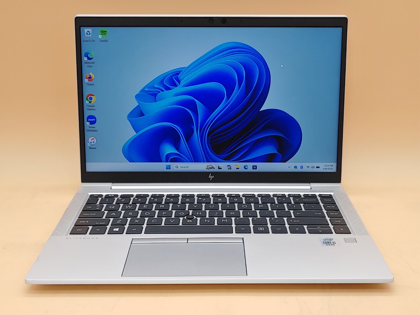 HP EliteBook 840 G7 14" Intel-Core i5-10210U 16GB 512GB Windows11Pro **NO A/C* - Image 2