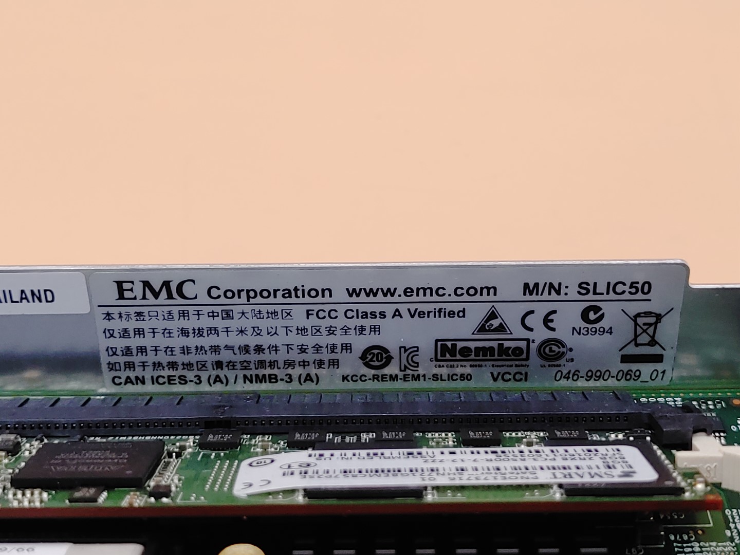 EMC SLIC50 NVRAM 8GB v3 Module for DD9500 9800 Storage (303-299-000B-04) - Image 6