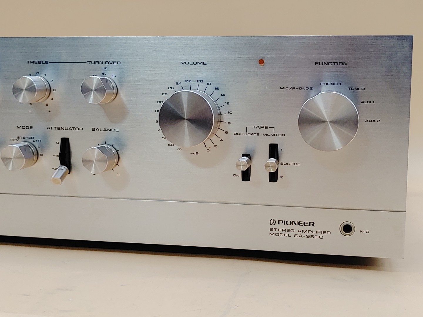 Pioneer SA-9500 Stereo Integrated Amplifier **NO POWER (DOA)** - Image 3