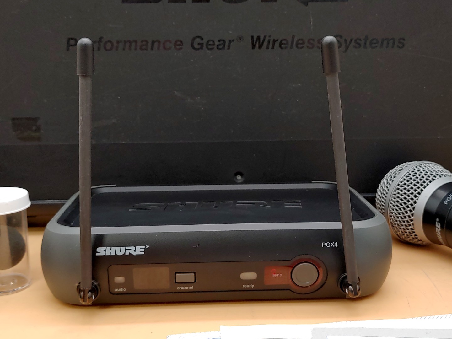 SHURE PGX4 H6 Microphone Receiver 524-542MHz + Shure PGX2 Microphone ***READ*** - Image 4