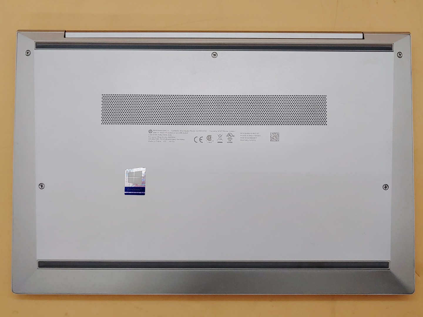 HP EliteBook 840 G7 14" Intel i5-10210U 16GB 512GB Win11Pro **NO BATT/ NO AC** - Image 6