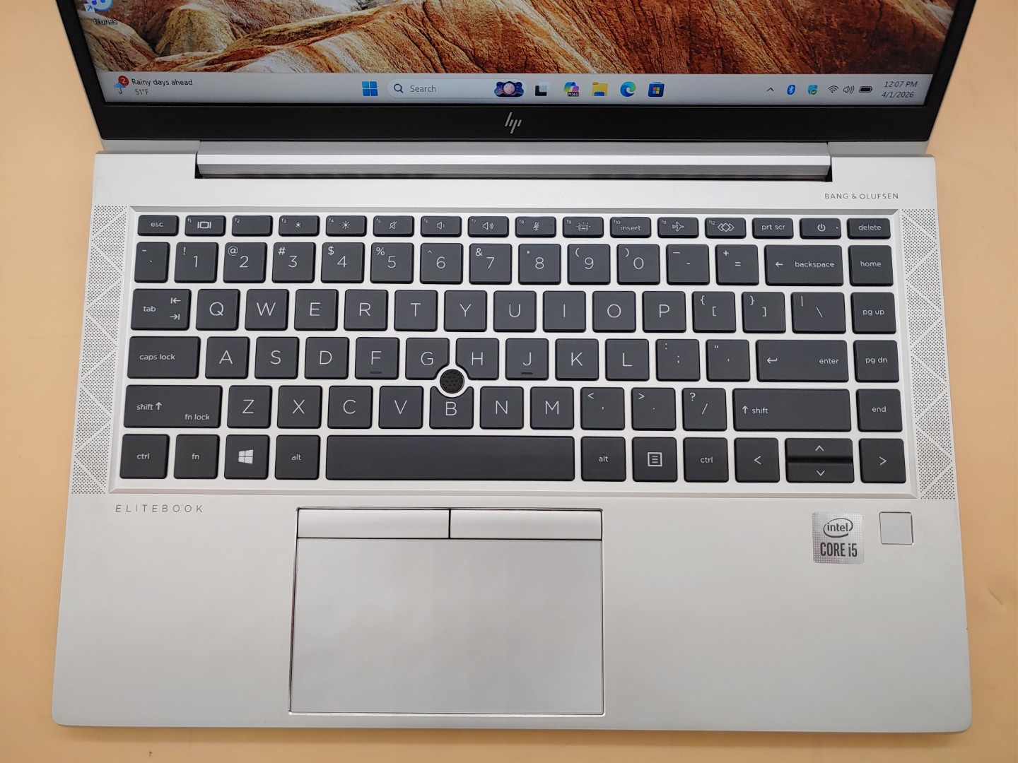 HP EliteBook 840 G7 14" Intel i5-10210U 16GB RAM 512GB SSD Win11Pro **NO A/C** - Image 5