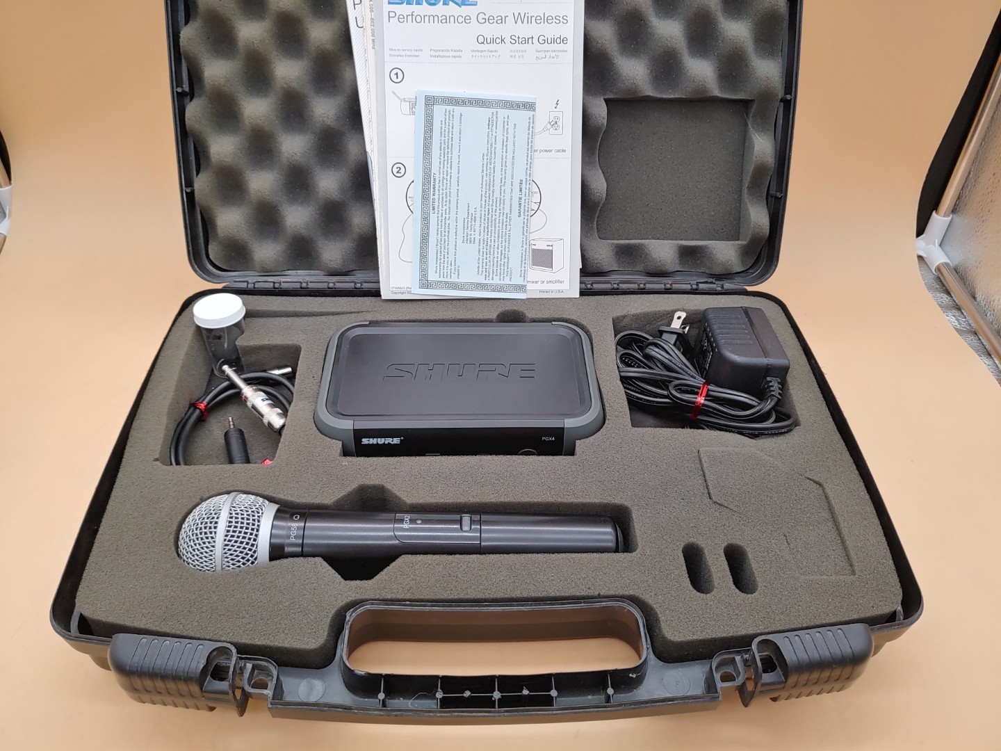 SHURE PGX4 H6 Microphone Receiver 524-542MHz + Shure PGX2 Microphone ***READ*** - Image 10
