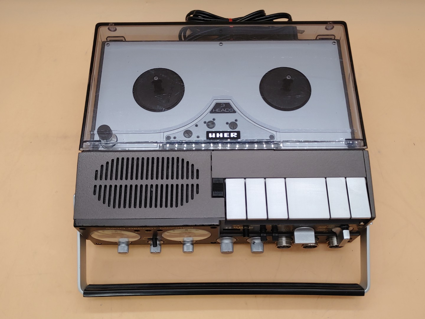 UHER 4400 Report Monitor 4-Channel Tape Recorder Reporter *POWER ON TESTED**READ - Image 4