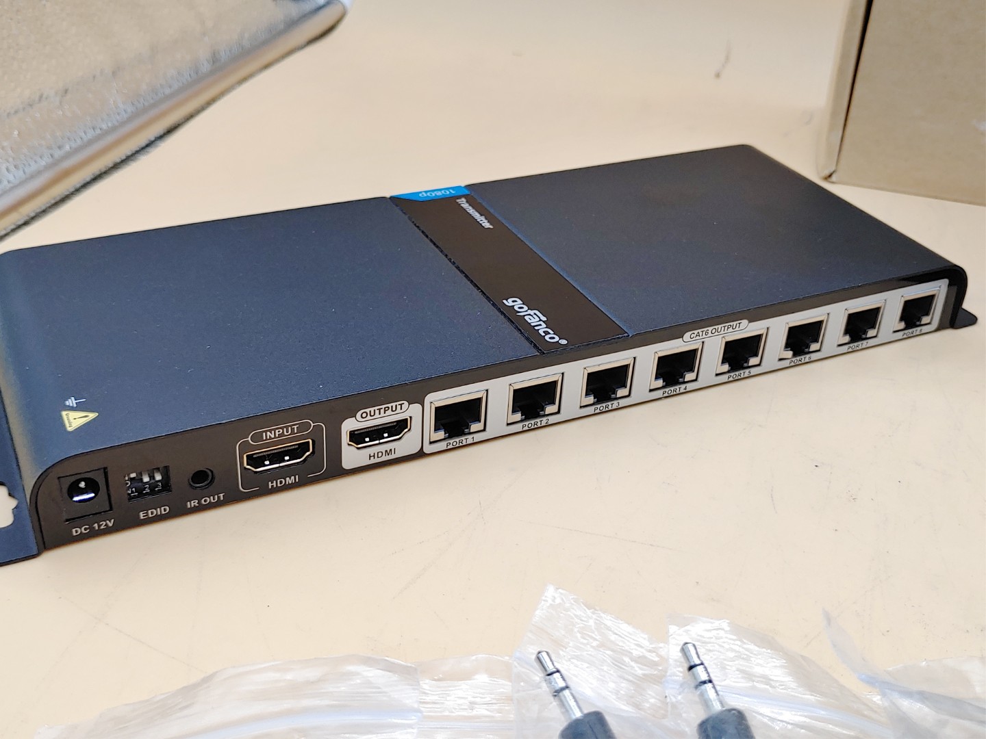 gofanco 8-Port HDMI Extender/Splitter over CAT6 w/ Loopout-40m (HDMIExt8P) *READ - Image 11