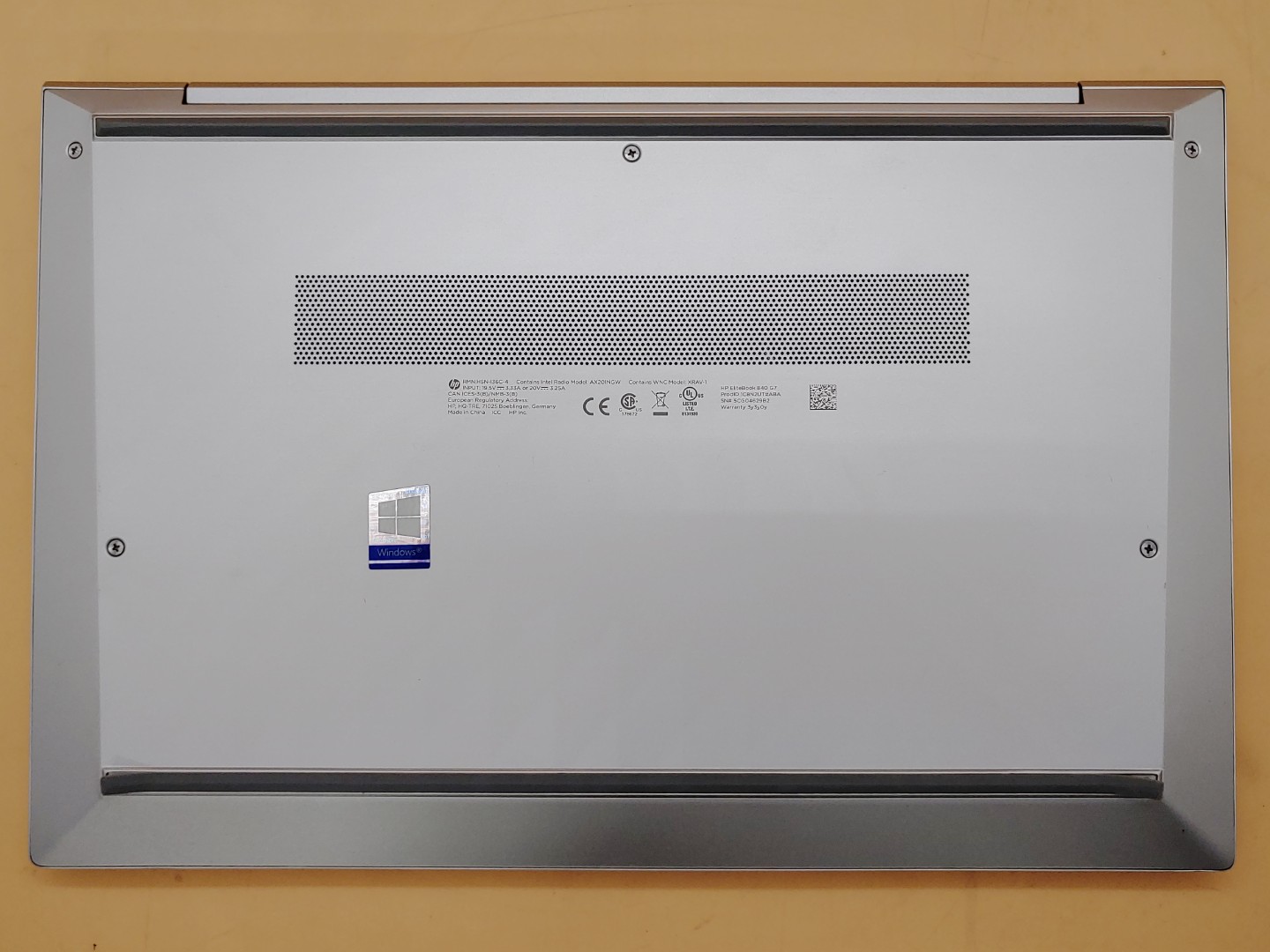 HP EliteBook 840 G7 14" Intel i5-10210U 16GB 512GB SSD Win11Pro *NO A/C* *READ* - Image 7